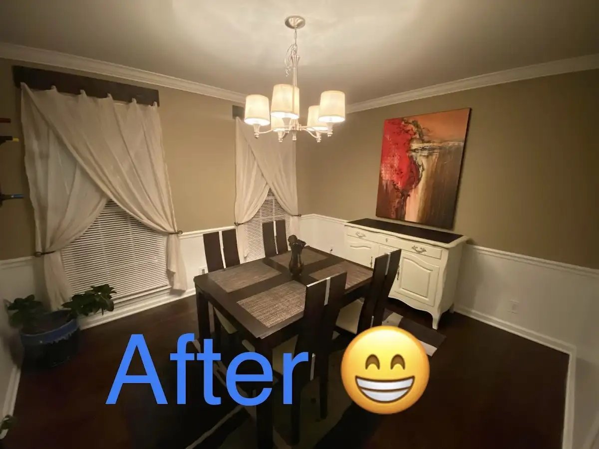 Professional dining room restoration after water damage in Hanover